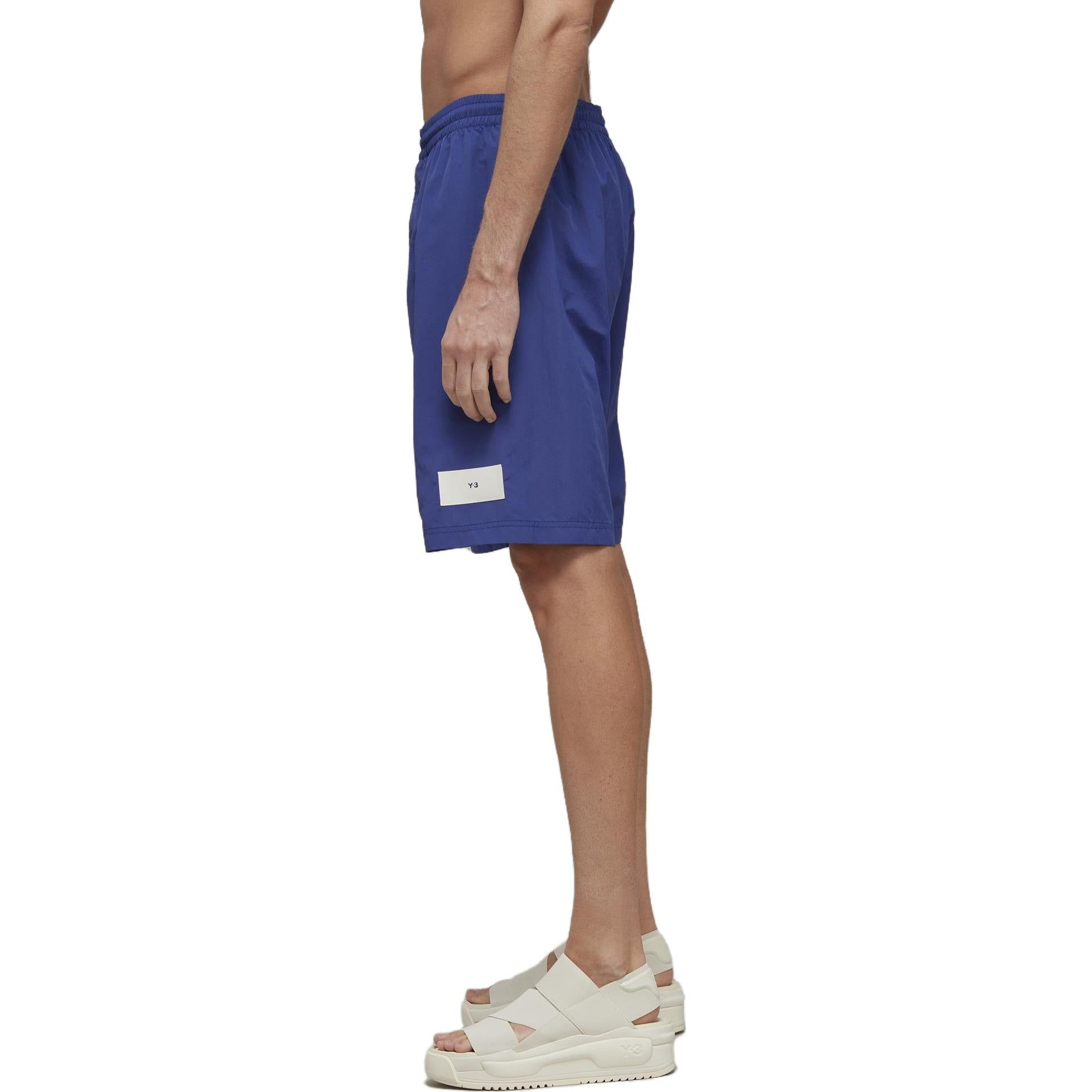 Adidas Y-3 Mid-Length Swim Shorts 'Blue' IA1453 sold by KicksCrew product image thumbnail 4