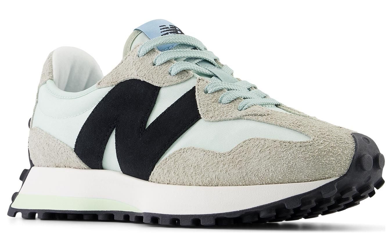 (WMNS) New Balance 327 Panelled Sneakers 'Beige White Black' WS327WD sold by KicksCrew product image thumbnail 3