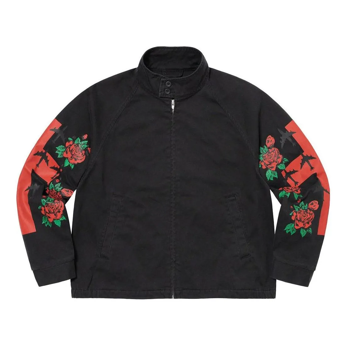 Supreme Destruction Of Purity Harrington Jacket 'Black Red Green' SUP-SS23-192 sold by KicksCrew