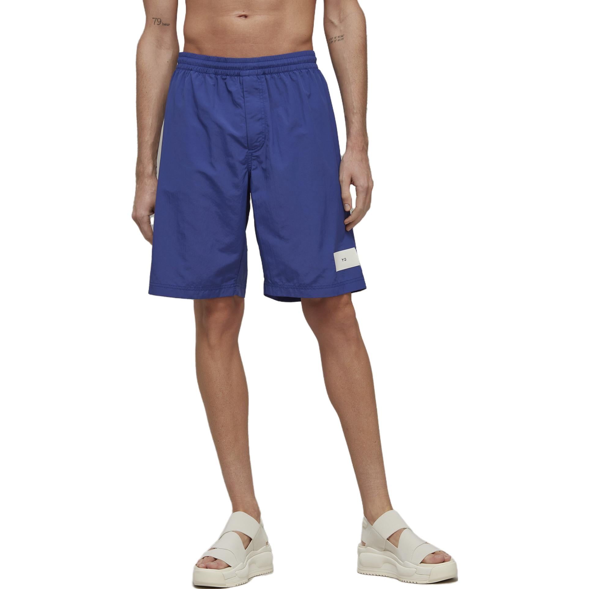 Adidas Y-3 Mid-Length Swim Shorts 'Blue' IA1453 sold by KicksCrew product image thumbnail 2