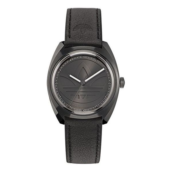 adidas Black Eco-Leather Strap Watch 'Black' AOFH225142I sold by KicksCrew