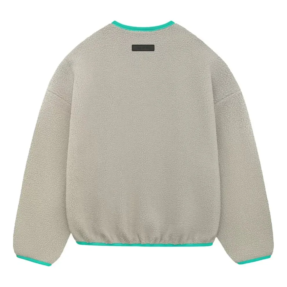 Fear of God Essentials SS24 Polar Fleece Crewneck 'Seal' 192SP244705F sold by KicksCrew product image thumbnail 2