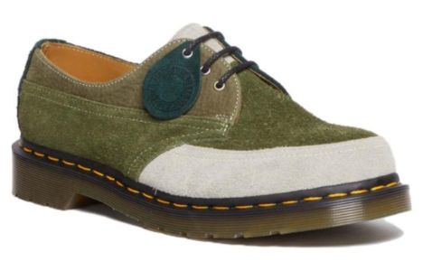 Dr.Martens 1461 Made in England Deadstock Leather Oxford Shoes 'Multicolor - Quilon Suede' 31079649 sold by KicksCrew