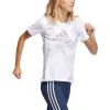(WMNS) adidas Badge Of Sport Necessi-T-Shirt Asia Sizing 'White' GQ9416 sold by KicksCrew