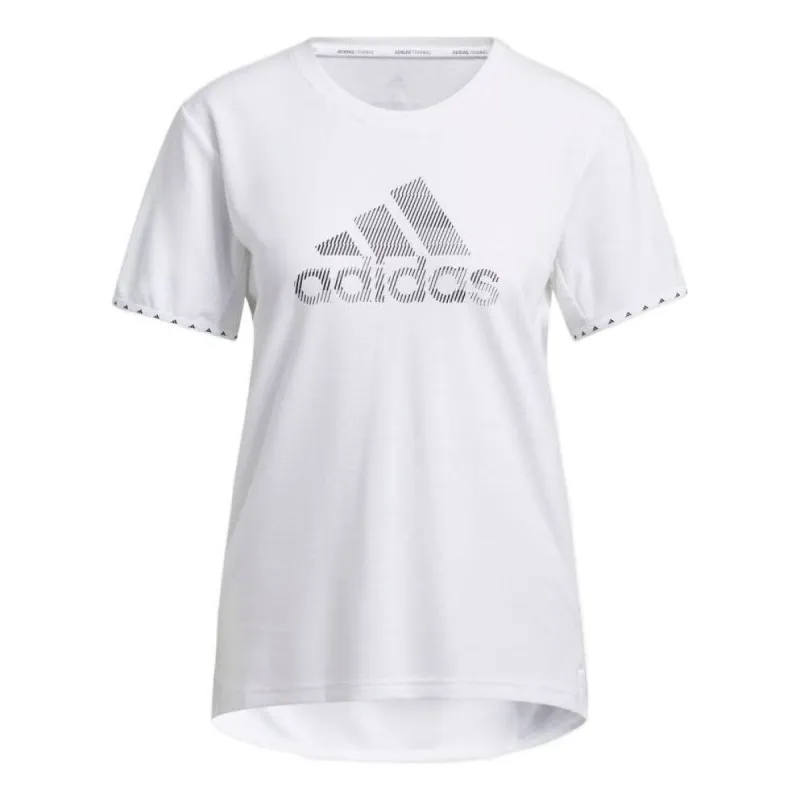 (WMNS) adidas Badge Of Sport Necessi-T-Shirt Asia Sizing 'White' GQ9416 sold by KicksCrew