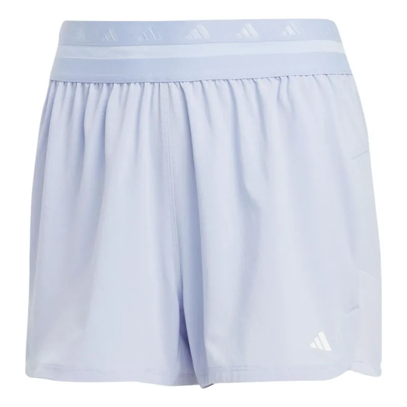 (WMNS) adidas Training Hyperglam Pacer Shorts Asia Sizing 'Teal' IC8058 sold by KicksCrew