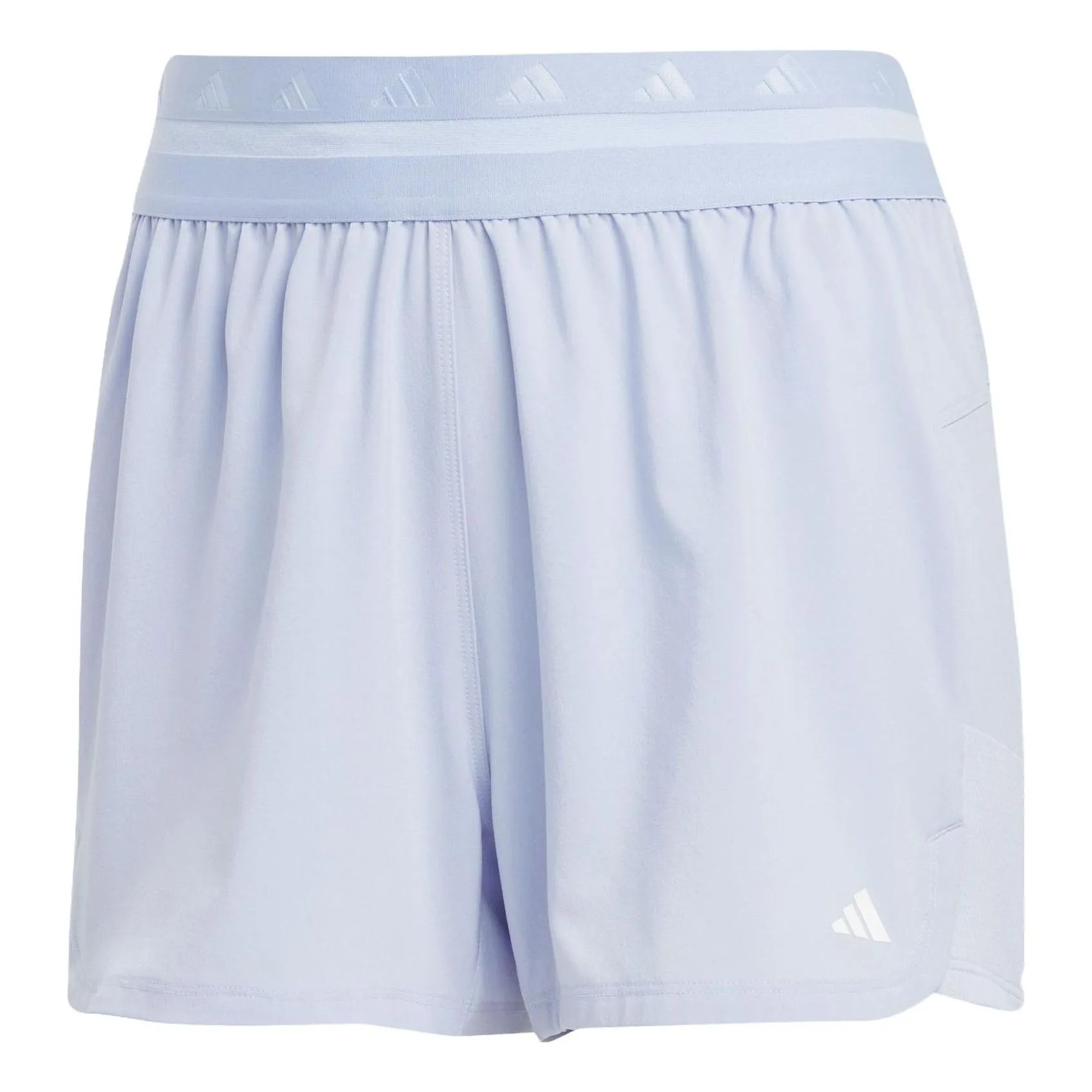 (WMNS) adidas Training Hyperglam Pacer Shorts Asia Sizing 'Teal' IC8058 sold by KicksCrew