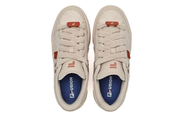 (WMNS) FILA FUSION Stack Skate Shoes 'Beige Pink' T12W342208FPP sold by KicksCrew product image thumbnail 2