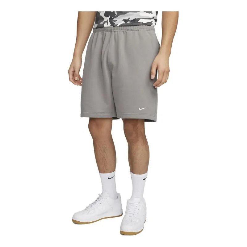 Nike Solo Swoosh French Terry Shorts 'Grey' DX0818-029 sold by KicksCrew