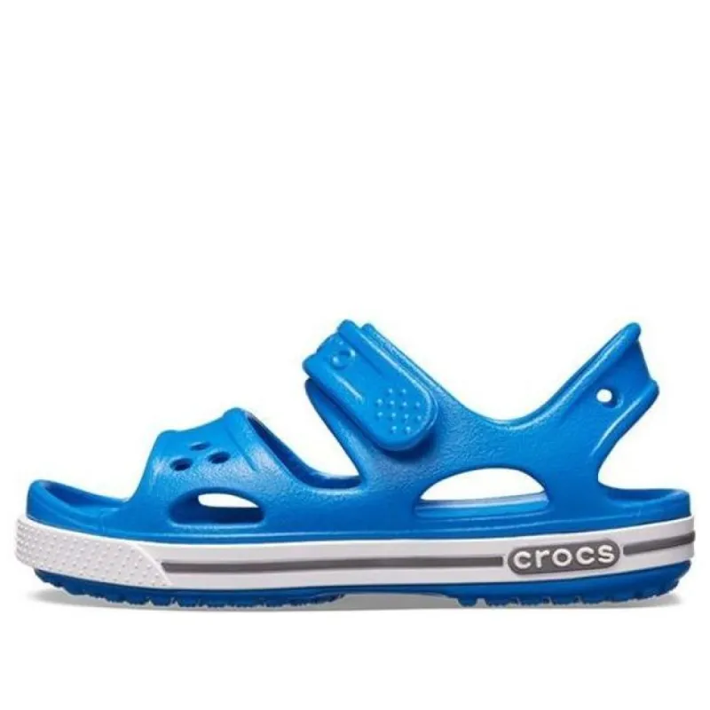 (GS) Crocs Crocband II Sandals 'Blue White' 14854-4JN sold by KicksCrew