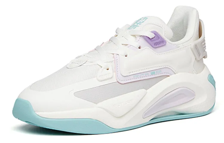 (WMNS) ANTA Super Body 'White Purple Blue' 122118083S-2 sold by KicksCrew product image thumbnail 3