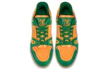 LOUIS VUITTON Trainers 'Orange Monogram with Green' 1A8WFP sold by KicksCrew