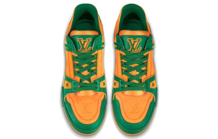 LOUIS VUITTON Trainers 'Orange Monogram with Green' 1A8WFP sold by KicksCrew product image thumbnail 2