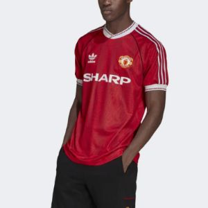 Adidas Manchester United 90 Home Jersey 'Red' HP0455 sold by KicksCrew