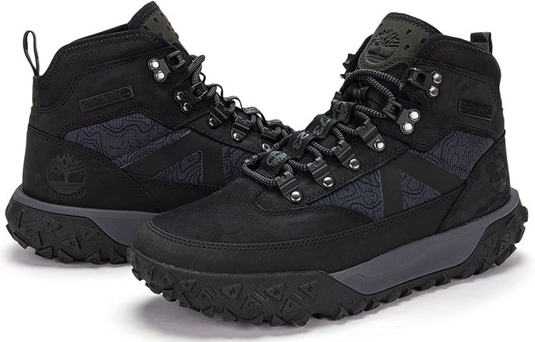 Timberland Greenstride Motion 6 Waterproof Mid Hikers 'Black Grey' A5XRG-015 sold by KicksCrew product image thumbnail 5