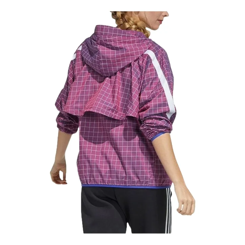 (WMNS) adidas W.N.D. Jacket 'Red White' GM0686 sold by KicksCrew product image thumbnail 2