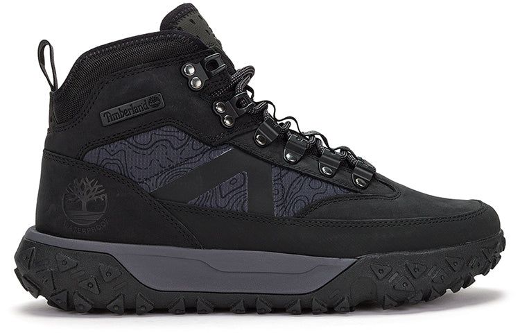Timberland Greenstride Motion 6 Waterproof Mid Hikers 'Black Grey' A5XRG-015 sold by KicksCrew product image thumbnail 2