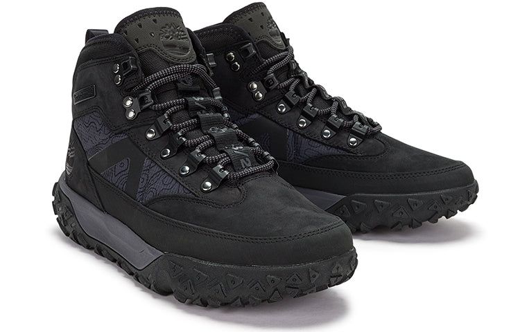 Timberland Greenstride Motion 6 Waterproof Mid Hikers 'Black Grey' A5XRG-015 sold by KicksCrew product image thumbnail 4