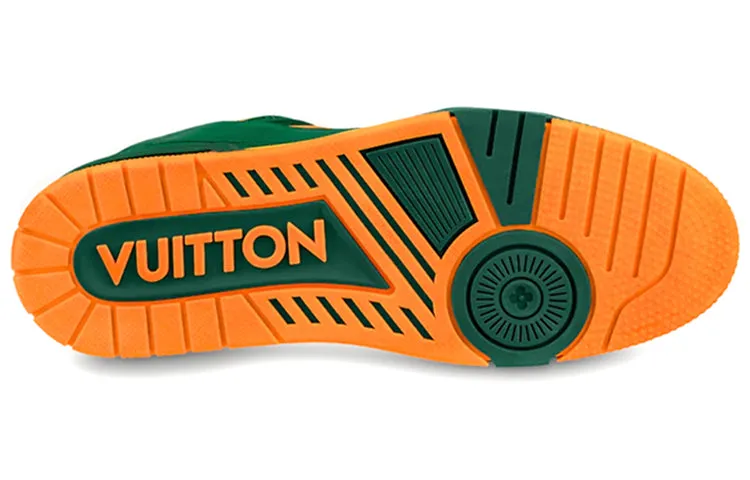 LOUIS VUITTON Trainers 'Orange Monogram with Green' 1A8WFP sold by KicksCrew product image thumbnail 4