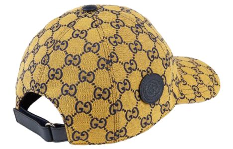 Gucci GG Multicolor Canvas Baseball Hat 'Yellow Blue' 658532-4HG62-7068 sold by KicksCrew