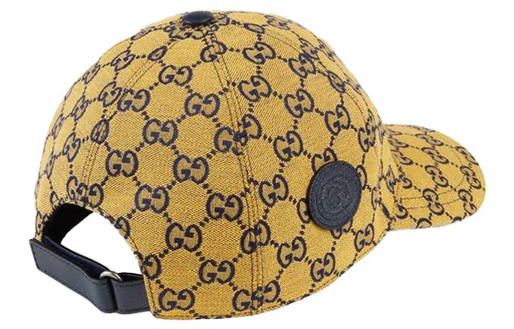 Gucci GG Multicolor Canvas Baseball Hat 'Yellow Blue' 658532-4HG62-7068 sold by KicksCrew product image thumbnail 3