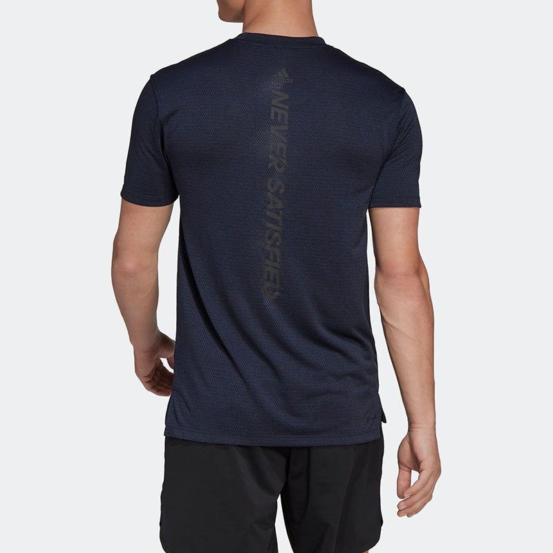 Adidas MEL T-Shirt 'Navy' HT9054 sold by KicksCrew product image thumbnail 3