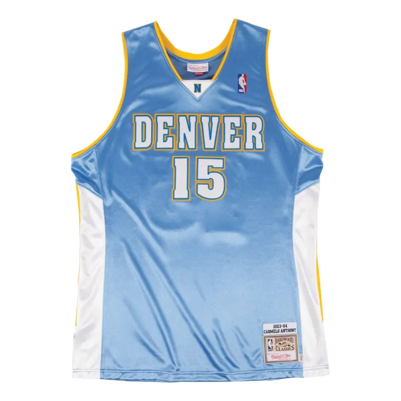 Mitchell & Ness x NBA Denver Nuggets 2003-04 Jerseys 'Carmelo Anthony 15' 7226-3J7-03CANT4 sold by KicksCrew