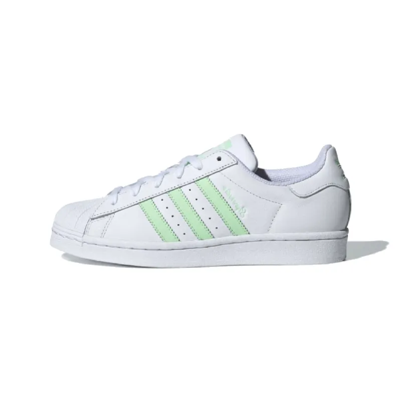 (WMNS) adidas Originals Superstar 'White Green' IE3005 sold by KicksCrew
