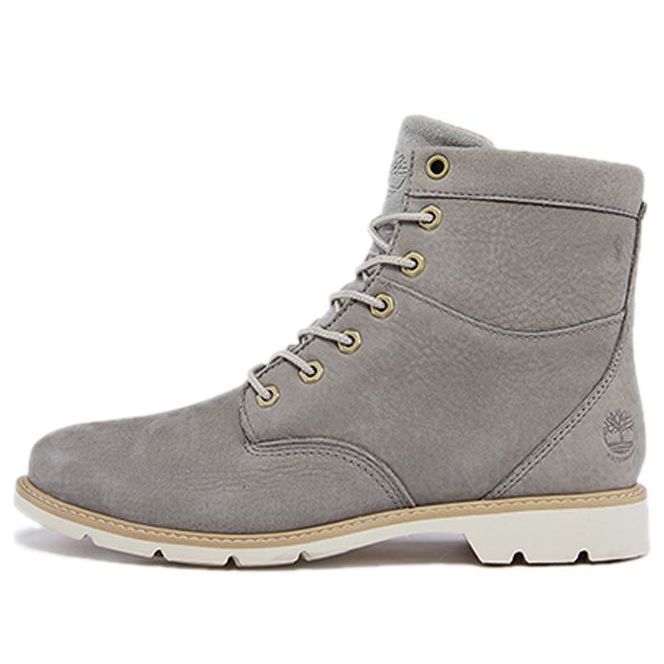 (WMNS) Timberland Campton 6 Inch Waterproof Boots 'Grey Nubuck' A2D75 sold by KicksCrew