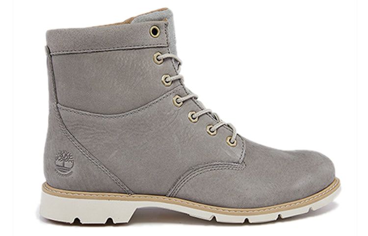 (WMNS) Timberland Campton 6 Inch Waterproof Boots 'Grey Nubuck' A2D75 sold by KicksCrew product image thumbnail 2