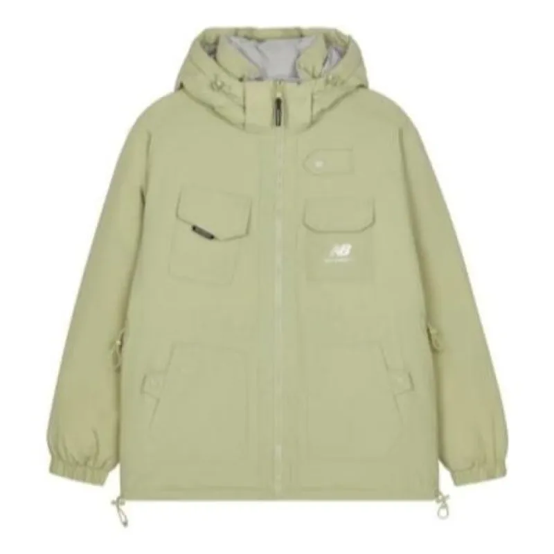 New Balance FW22 Hooded Jacket 'Lime Green' AMJ14302-SP4 sold by KicksCrew