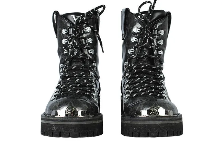 LOUIS VUITTON Outland Boots 'Black with Monogram' 1A4K2J sold by KicksCrew product image thumbnail 3