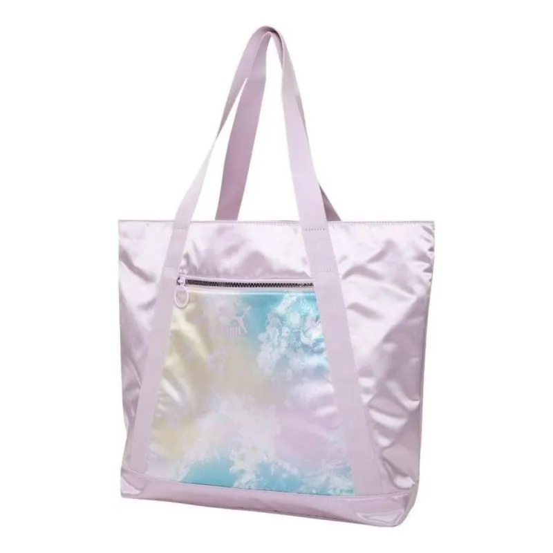 (WMNS) Puma Prime Time Large Shopper Bag 'Purple Blue Yellow' 078746-02 sold by KicksCrew