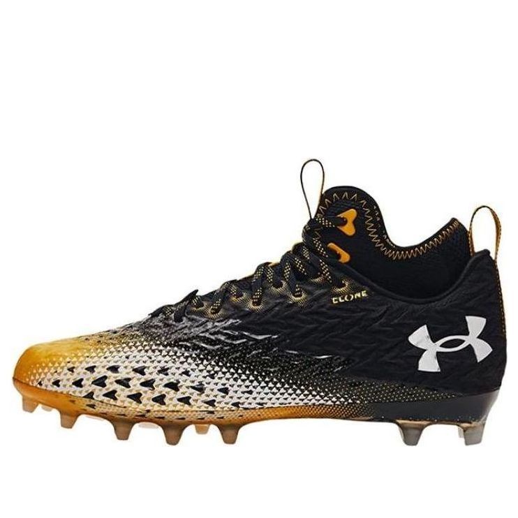 Under Armour Spotlight Clone 3.0 MC 'Black Steeltown Gold' 3026334-003 sold by KicksCrew