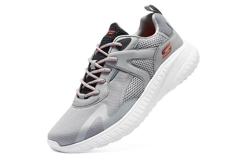 Skechers Bobs Squad Chaos Men Memory Foam Trainer Shoes 'Grey' 118034-GYMT sold by KicksCrew product image thumbnail 4