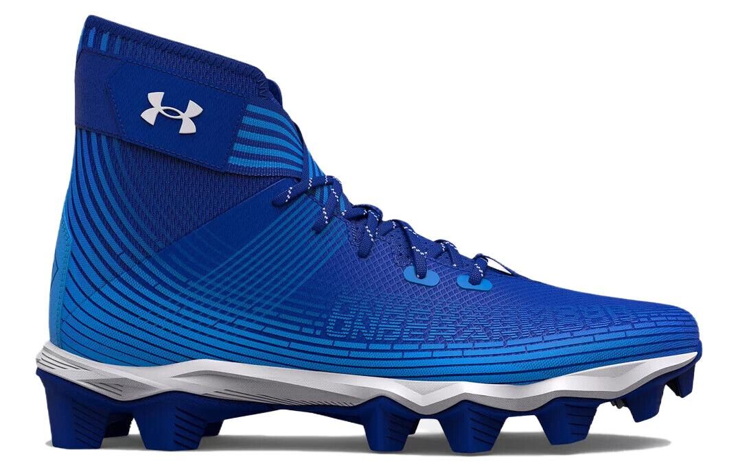 Under Armour Highlight Franchise Football Cleats 'Blue' 3023718-402 sold by KicksCrew product image thumbnail 2