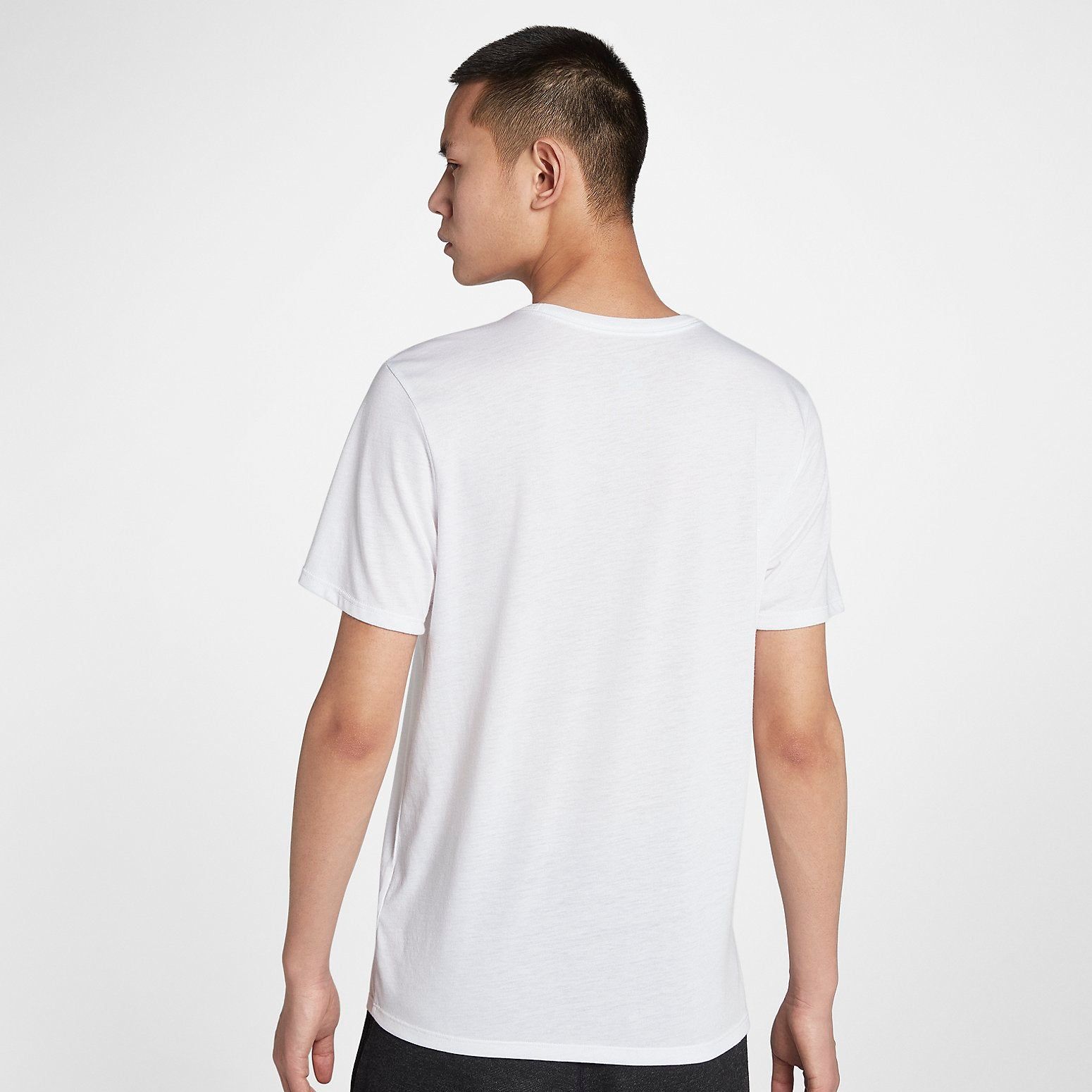 Air Jordan Jumpman Logo T-Shirt 'White' AQ8034-100 sold by KicksCrew product image thumbnail 3
