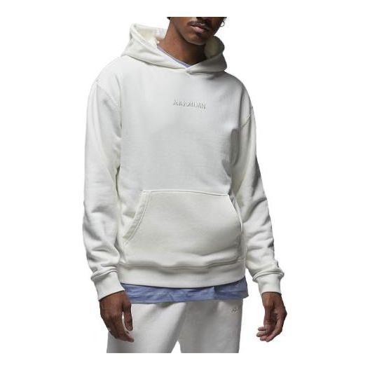 Air Jordan Wordmark Fleece Hoodie 'Sail' FJ1966-133 sold by KicksCrew