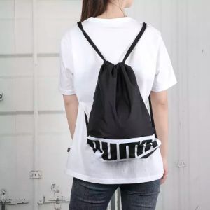 Puma Deck Gym Sack 'Black White' 074961-01 sold by KicksCrew