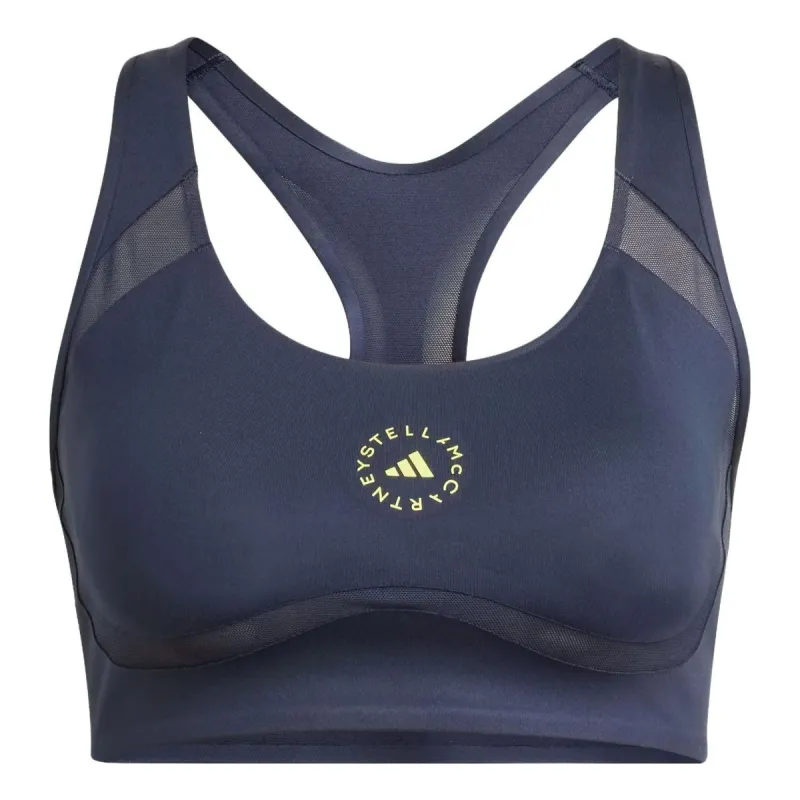 (WMNS) adidas X Stella McCartney TruePurpose Power Impact Training Bra 'Navy Blue' IB5523 sold by KicksCrew