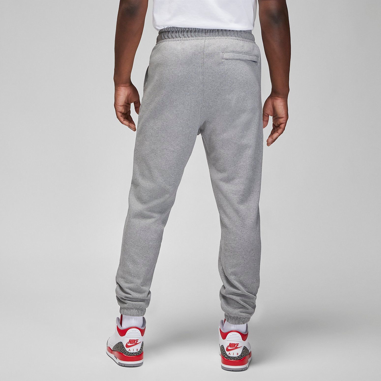 Air Jordan Flight Fleece Pants 'Grey' DQ7468-091 sold by KicksCrew product image thumbnail 4