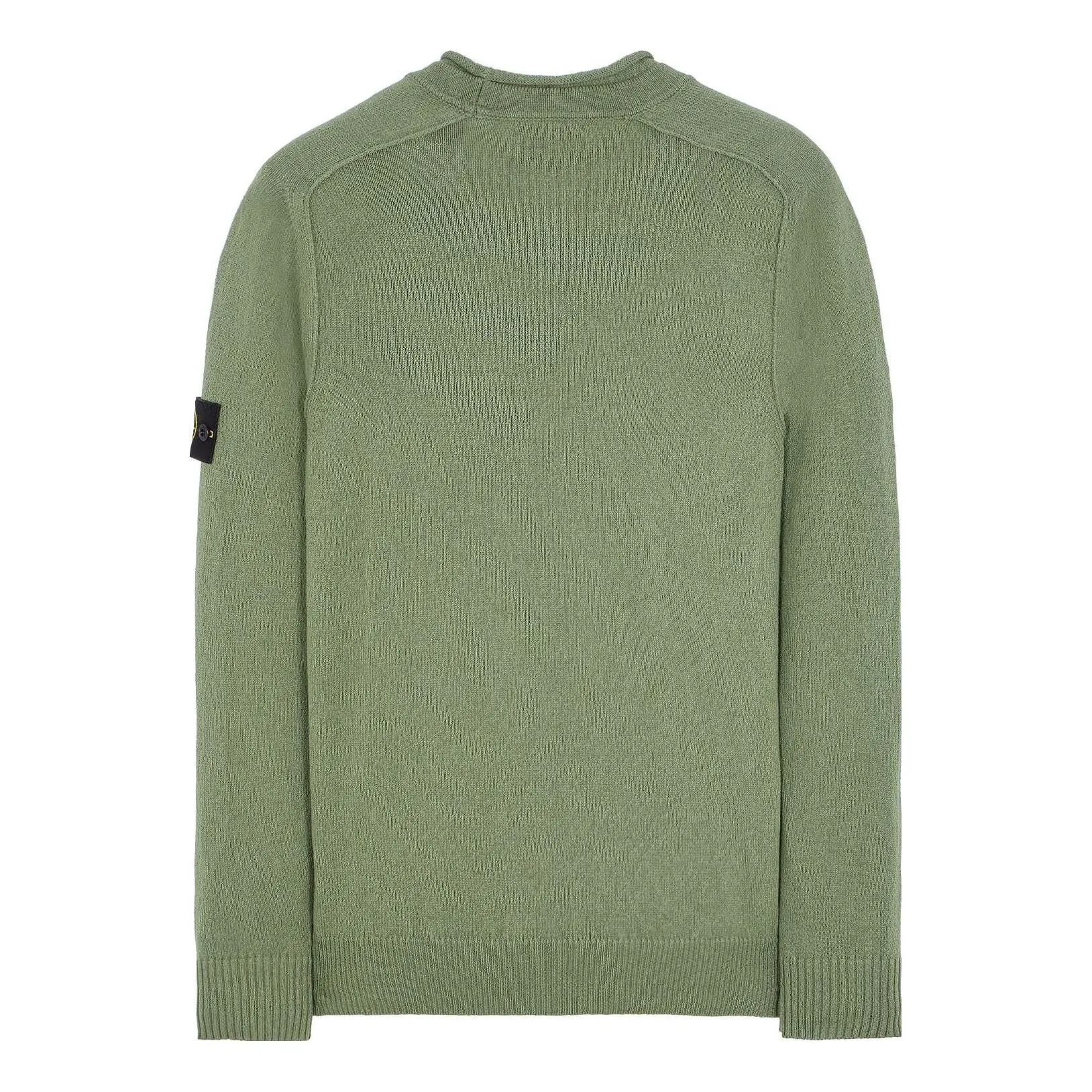 STONE ISLAND Logo Patch Crewneck Knitted Jumper 'Green' 7815528D3-V0055 sold by KicksCrew product image thumbnail 2