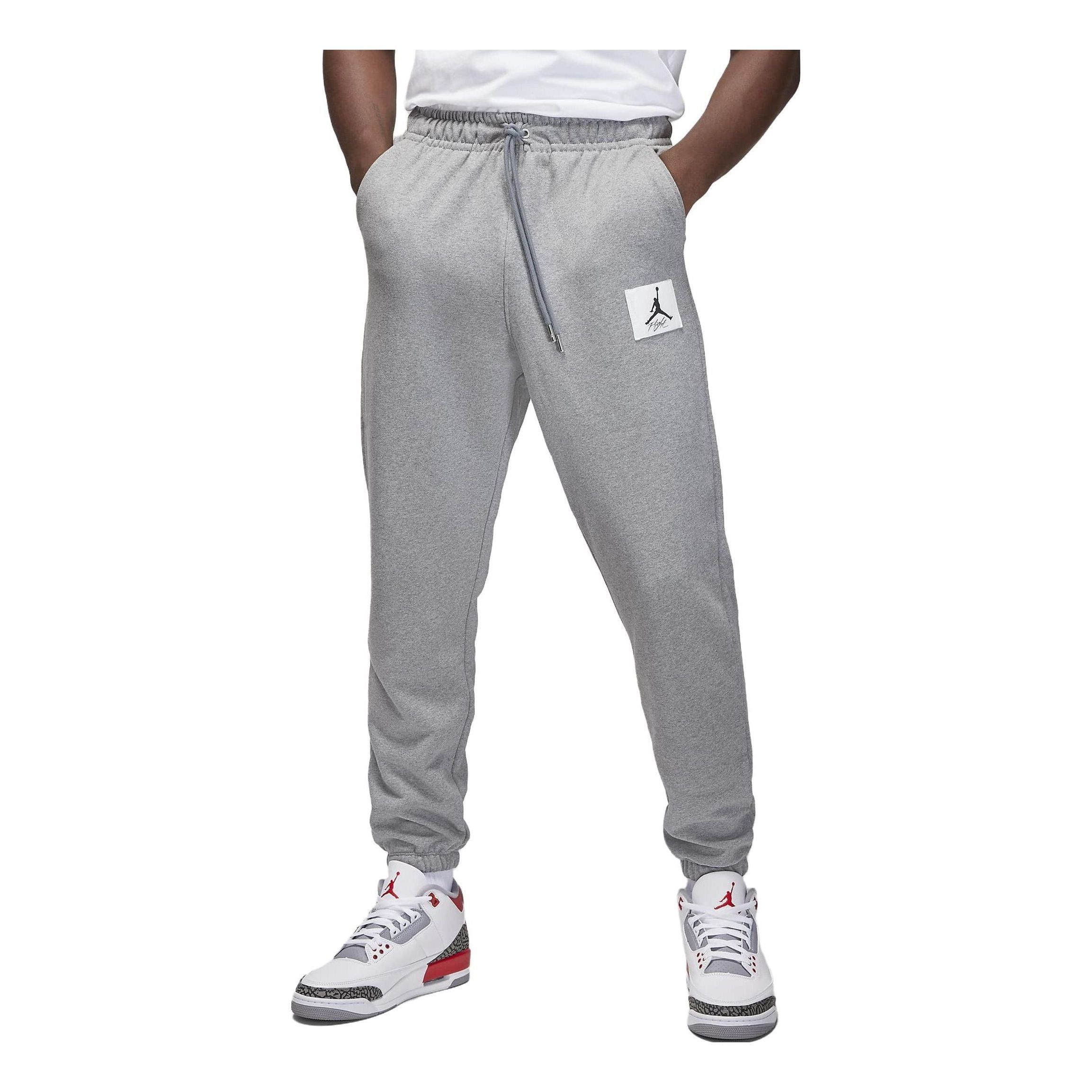 Air Jordan Flight Fleece Pants 'Grey' DQ7468-091 sold by KicksCrew