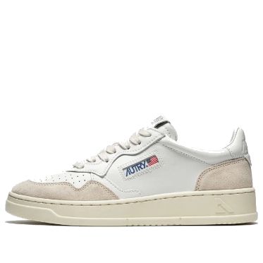 Autry Medalist Low 'White Beige Suede' AULM-LS33 sold by KicksCrew