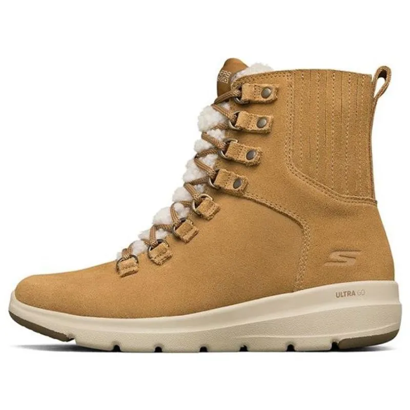(WMNS) Skechers Glacial Ultra 'Chestnut' 144151-CSNT sold by KicksCrew