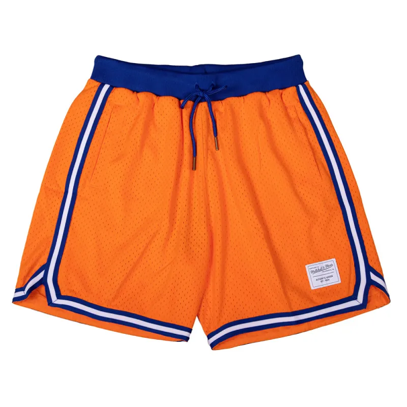 Mitchell & Ness Branded Game Day Shorts 'Orange Blue' MB22ASH04LR sold by KicksCrew