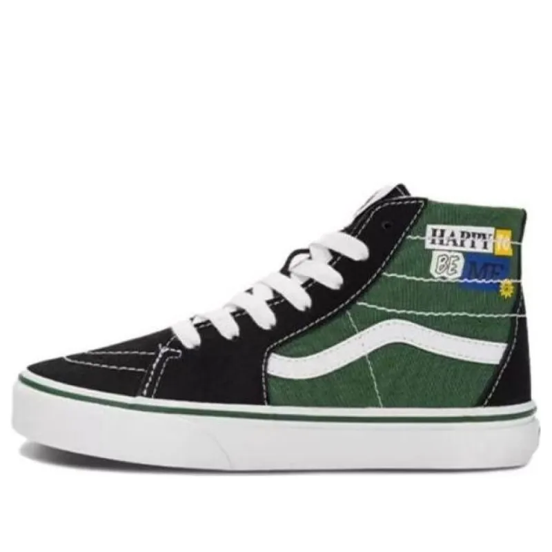 (PS) Vans Happy To Be SK8-Hi Tapered VR3 Shoes 'Black Green' VN0007PZBMV sold by KicksCrew