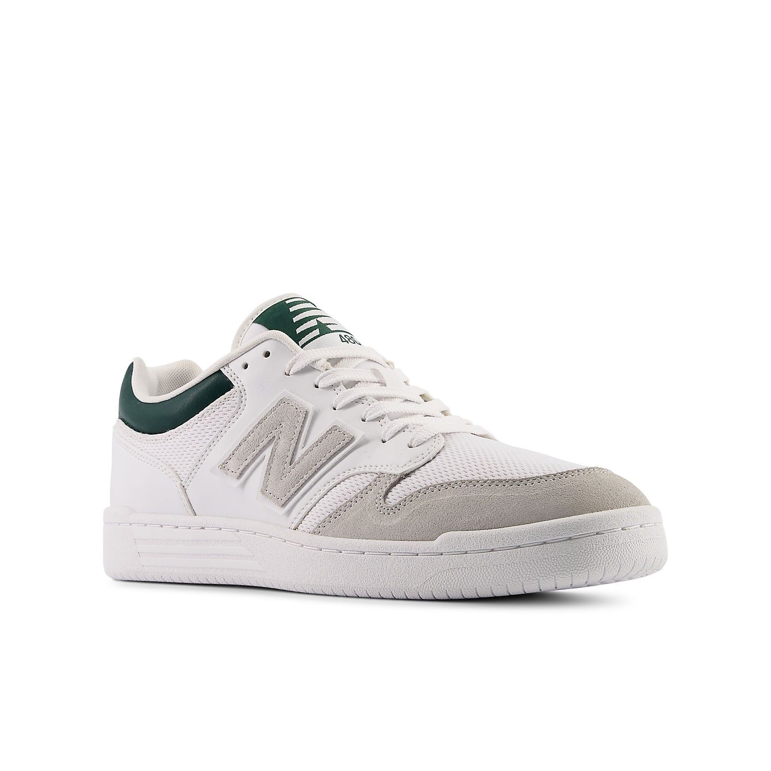 New Balance 480 'White Grey Nightwatch Green' BB480LKD sold by KicksCrew product image thumbnail 4