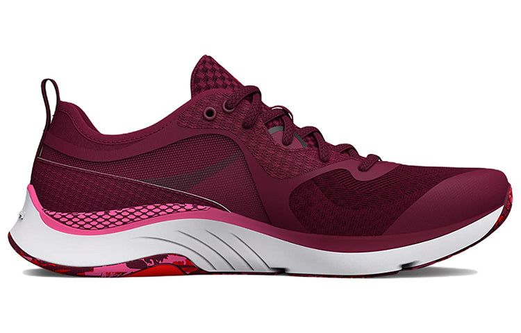 (WMNS) Under Armour HOVR Omnia Printed 'Dark Cherry' 3025736-600 sold by KicksCrew product image thumbnail 2