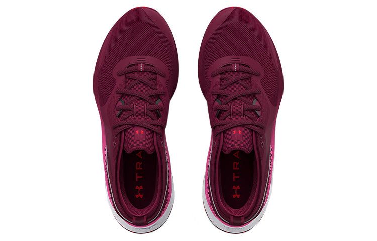 (WMNS) Under Armour HOVR Omnia Printed 'Dark Cherry' 3025736-600 sold by KicksCrew product image thumbnail 4